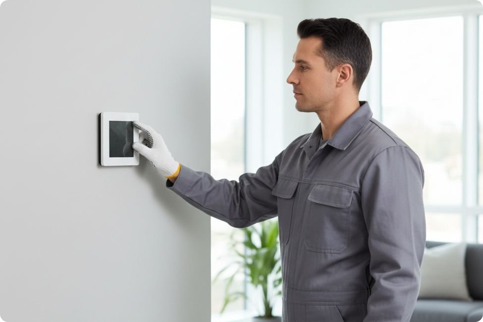 Installing thermostat